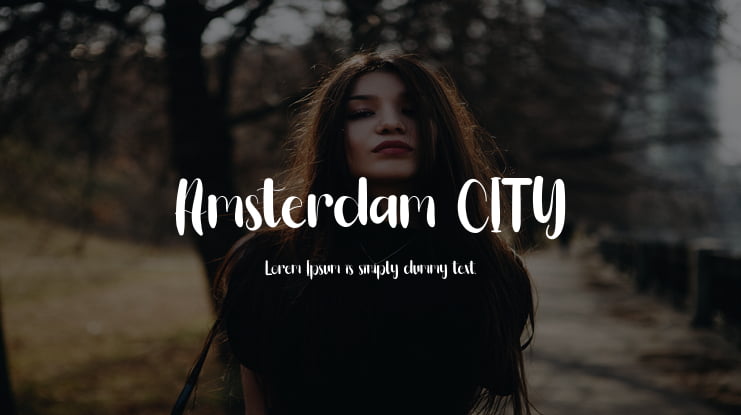 Amsterdam CITY Font