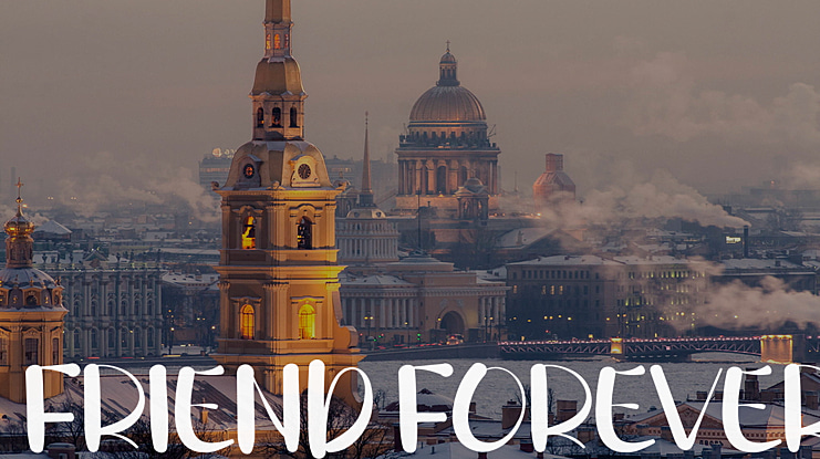 FRIEND FOREVER Font