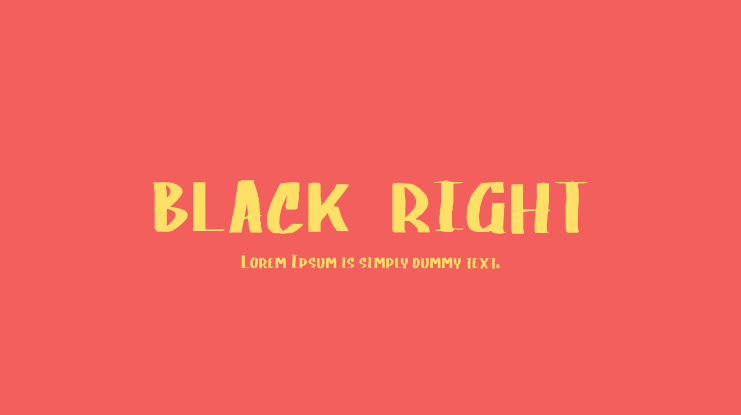 BLACK_RIGHT Font