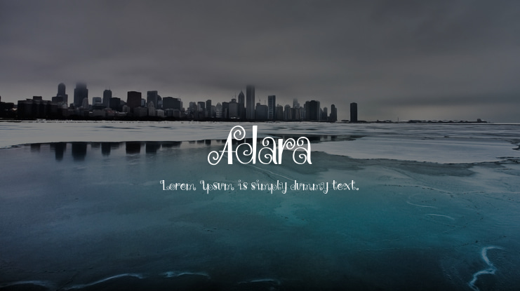 Adara Font