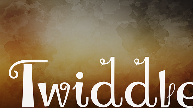 Twiddle Font