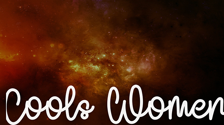 Cools Women Font