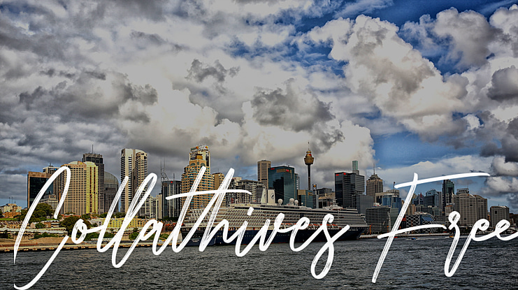 Collathives Free Font