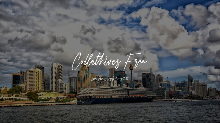 Collathives Free Font