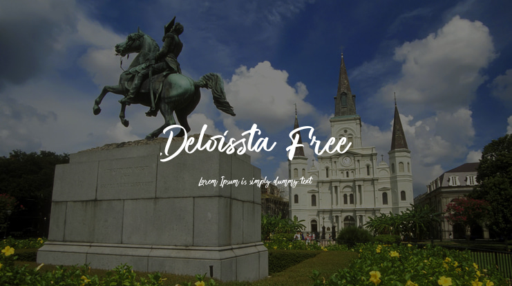 Deloissta Free Font
