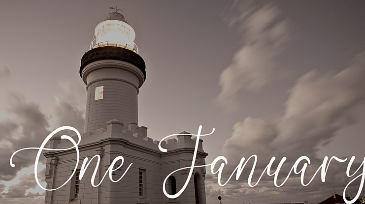 One January Font Family