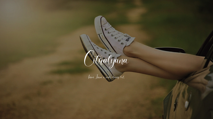 Citralyana Font
