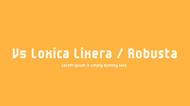V5 Loxica Lixera / Robusta Font Family