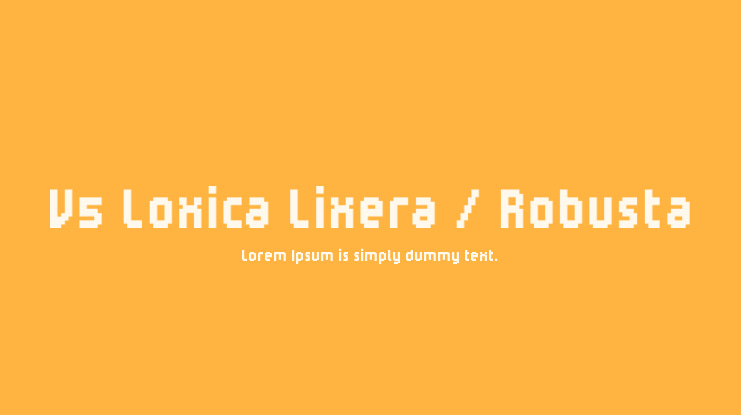 V5 Loxica Lixera / Robusta Font Family