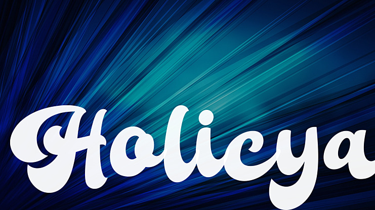 Holicya Font