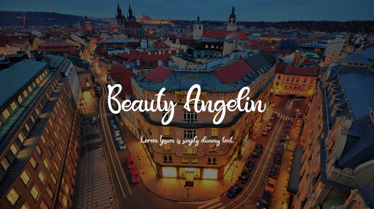 Beauty Angelin Font