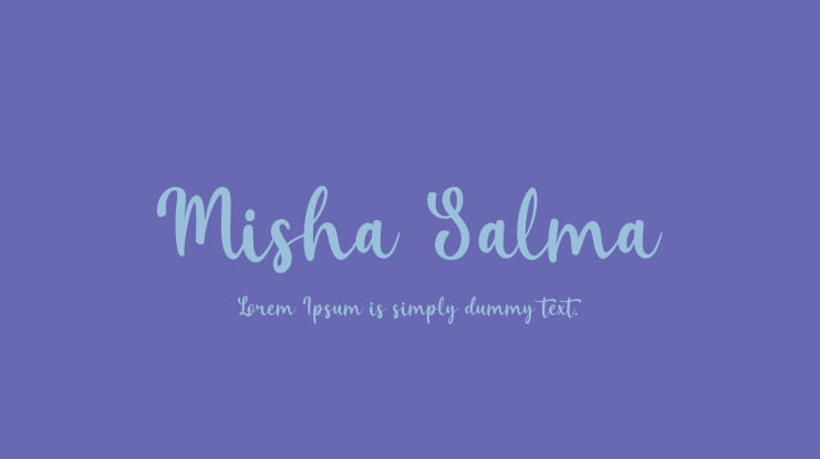 Misha Salma Font