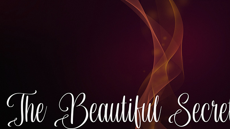 The Beautiful Secret Font