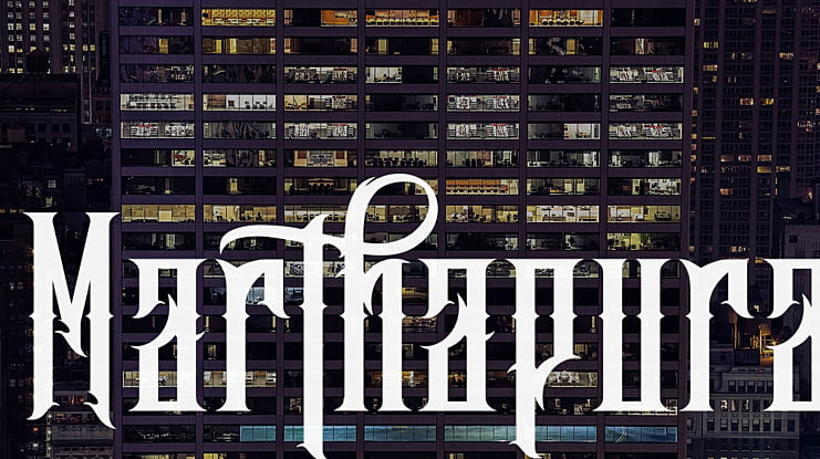 Marthapura Font