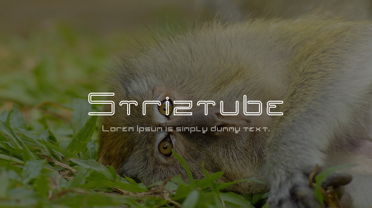 Striztube Font