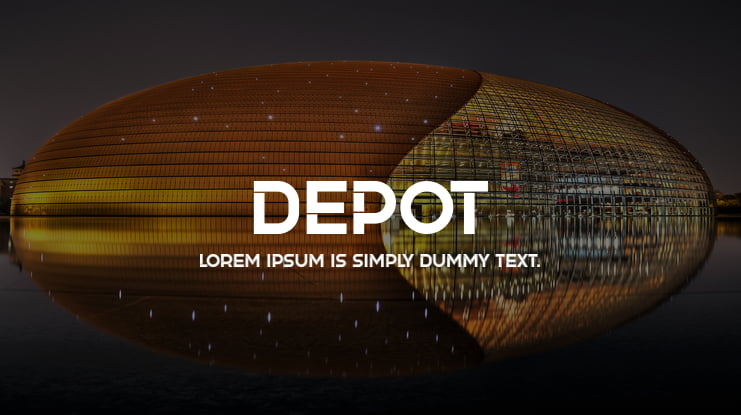 Depot Font