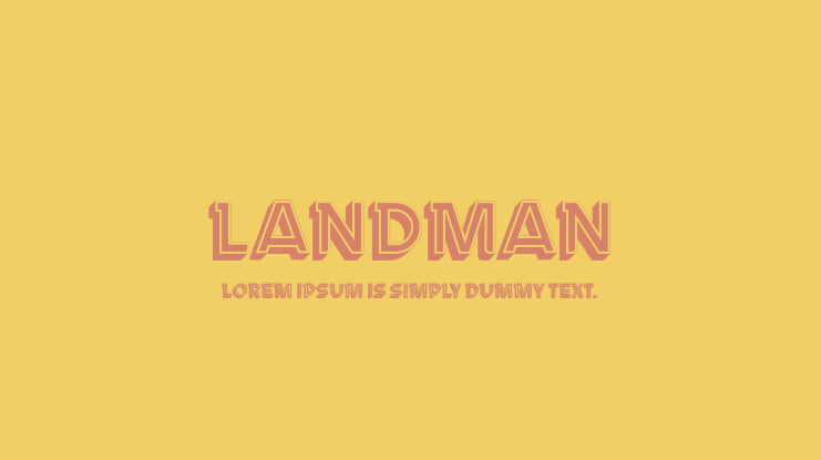 Landman Font