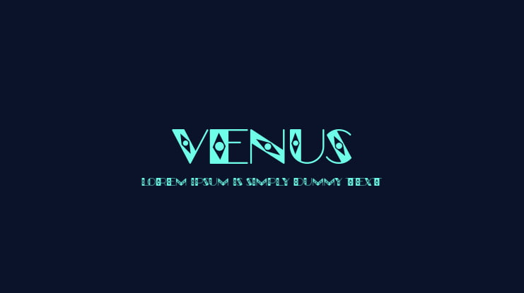 Venus Font Family