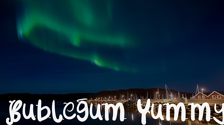 Bublegum Yummy Font
