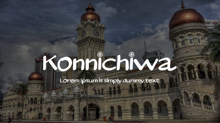 Konnichiwa Font