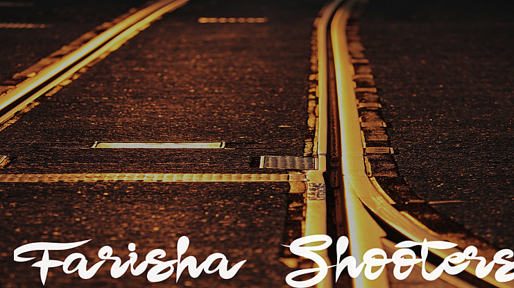 Farisha Shooters Font
