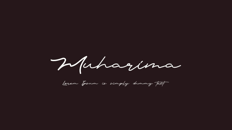 Muharima Font