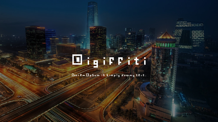 Digiffiti Font