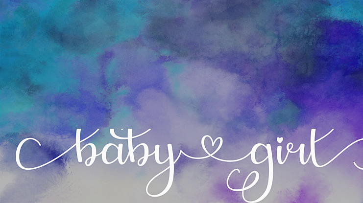 Baby Girl Font
