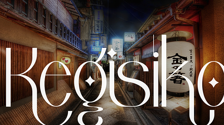Kegisiko Font
