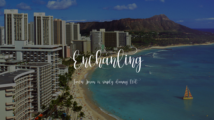 Enchanting Font