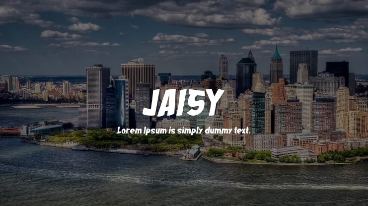 JAISY Font