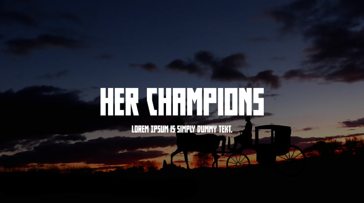 Her Champions Font Family