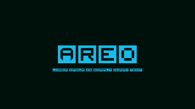 AREO Font