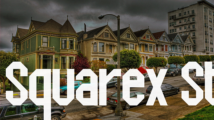 Squarex St Font
