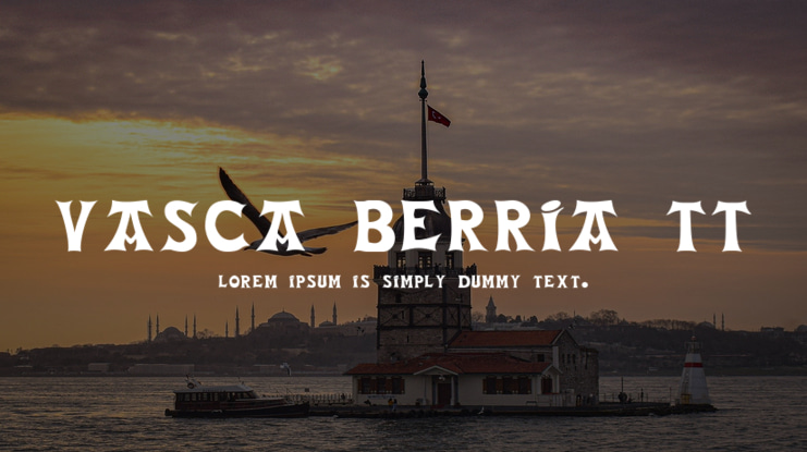 Vasca Berria TT Font