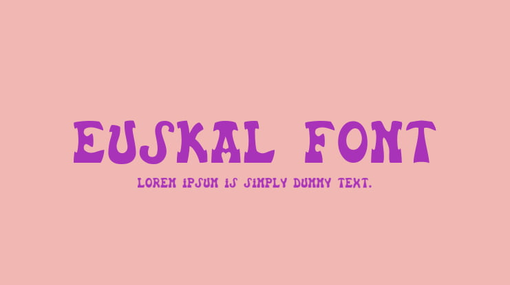 Euskal Font