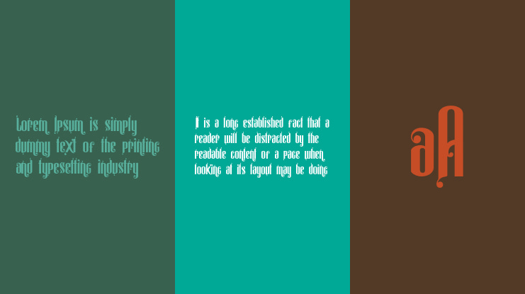Alistair morrison demo Font