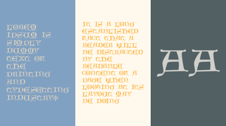 Hours in the Rain Font