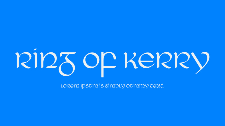 Ring of Kerry Font