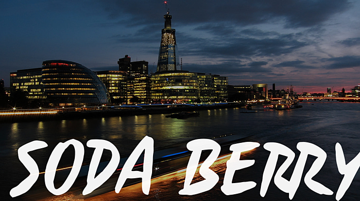 Soda Berry Font