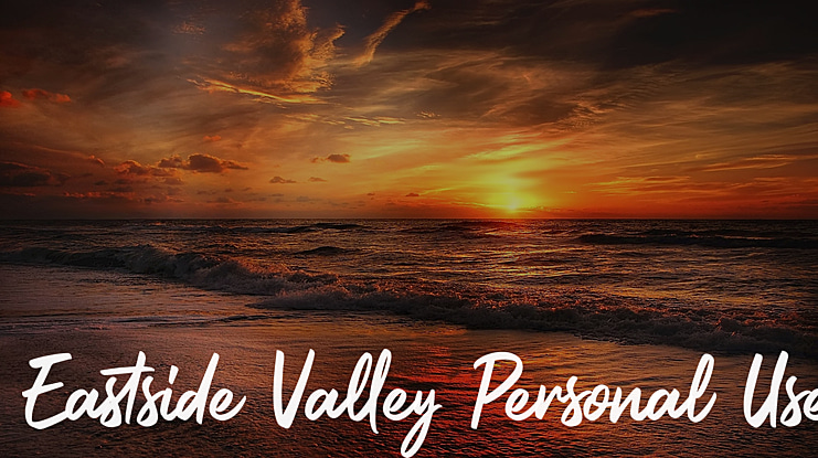 Eastside Valley Personal Use Font