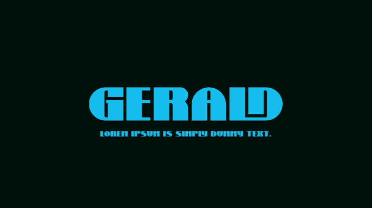 Gerald Font