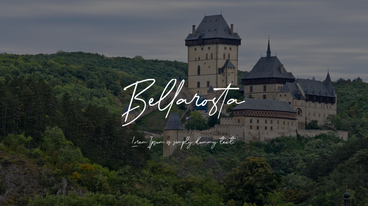 Bellarosta Font