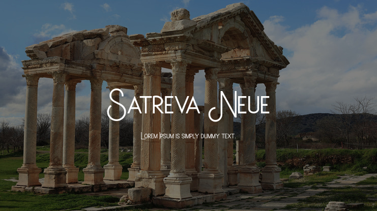 Satreva Neue Font