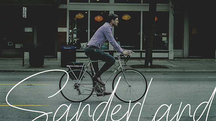 Sanderland Font