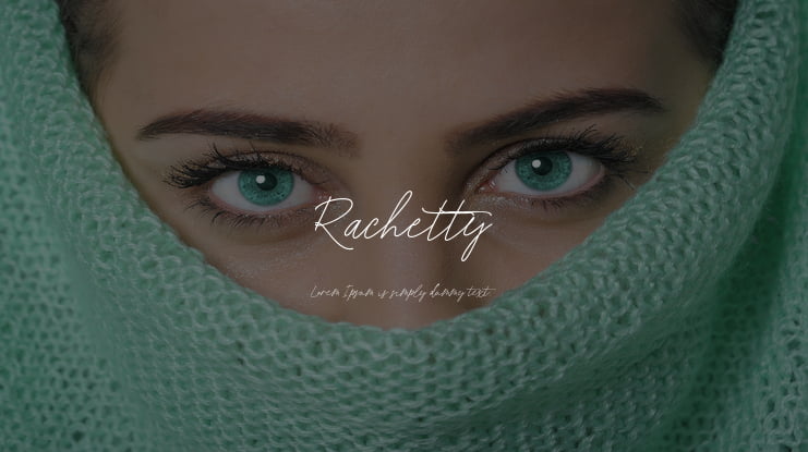 Rachetty Font