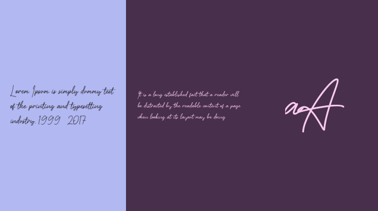 Helliya Signature Font