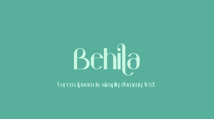 Behila Font