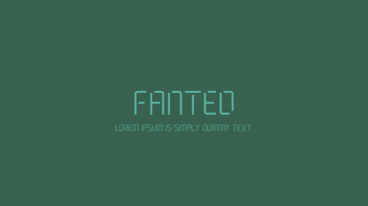 FANTEO Font