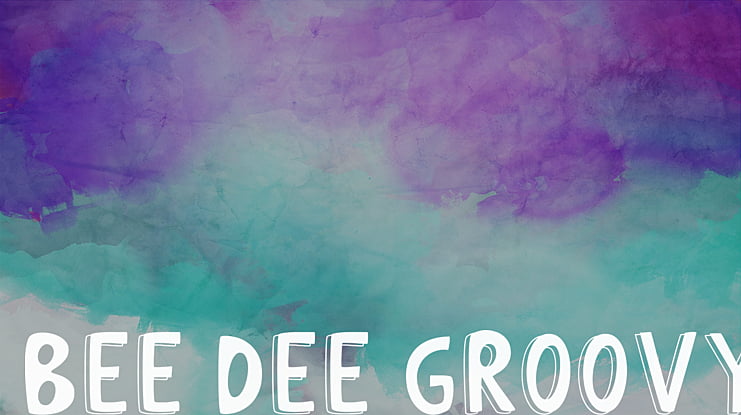 Bee Dee Groovy Font